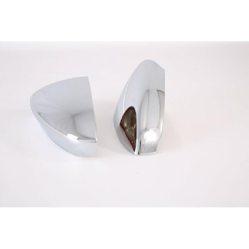 ABS Chrome Plated Side Mirror Cover Trim For - Mazda 3 Rearview 2PCS