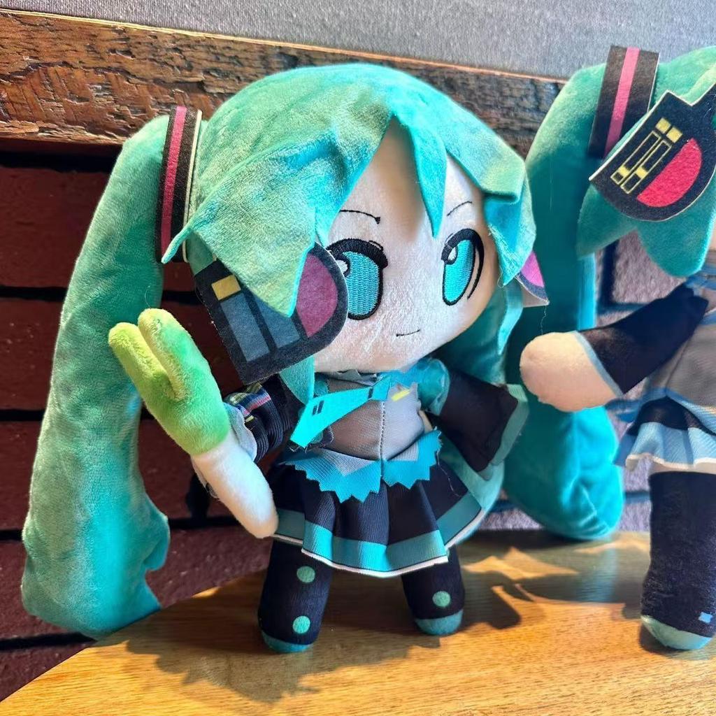 Japanese Anime Plush Stuffed Toy Hatsune Miku Doll Soft Pillow Future Cute Christmas Gift For Children Cuddly Fluffy Huggable Kawaii Comfort Adorable