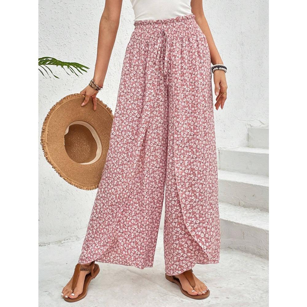 Women's Clothing Summer New Fashion Versatile Women's Wide-leg Culottes