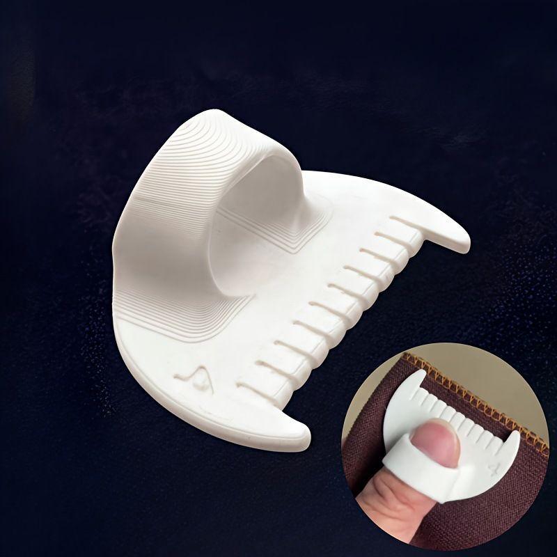 Proste narzędzia do szycia - Trwały plastikowy zamek krawędziowy i narzędzia do szycia dla początkujących i seniorów, odstępy 4 mm i 3 mm, idealne do majsterkowania ręcznego