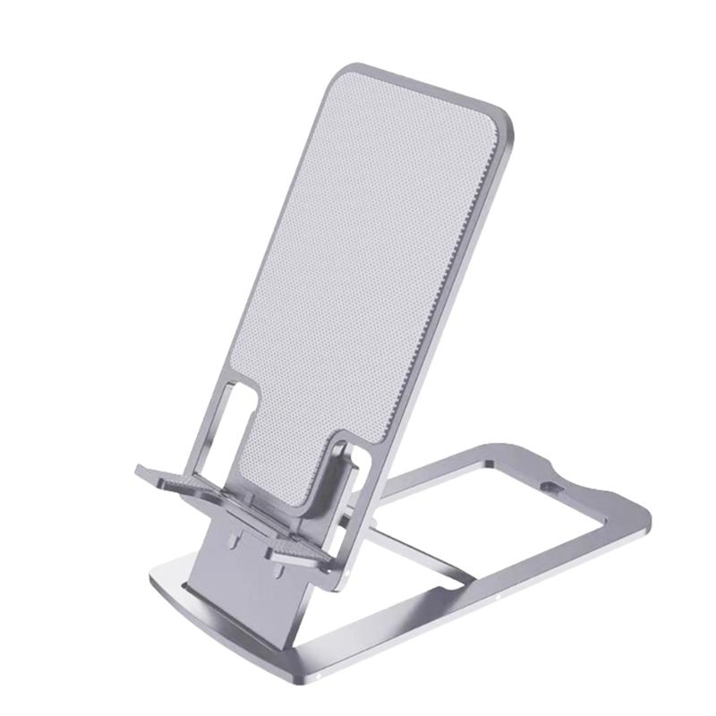 

Aluminum Phone Stand Angle Height Adjustable Phone Tablet Support Mount Desk Phone Holder Shockproof Desktop Holder