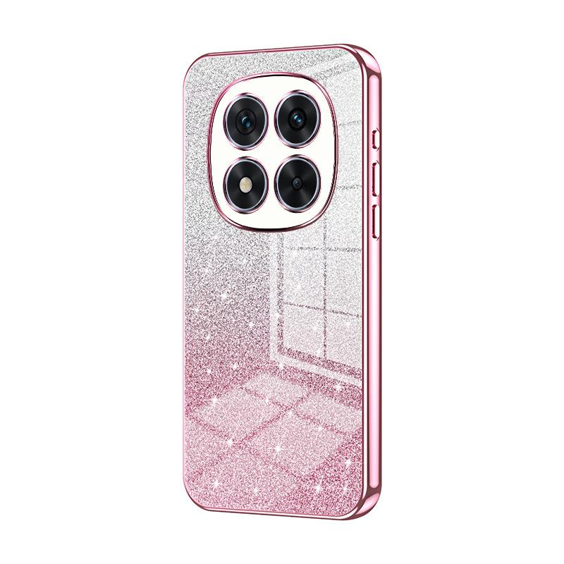 Applicable to Xiaomi Redmi note15Pro electroplated glitter mobile phone case note14 transparent note13 protective case