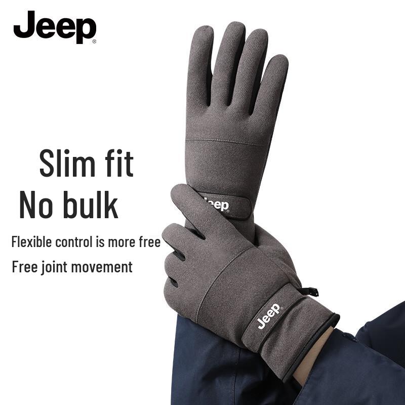 JEEP Men's Winter Warm Touchscreen Gloves