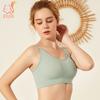 Women's Underwear Beautiful Back Bra Gathered Sports Shockproof Bra with Removable Chest Pads Bras