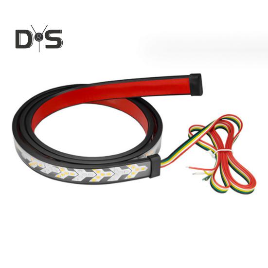 

Предупреждающий сигнал падения, полоса дальнего света, стробоскоп, стоп-сигналы, комплект задних фонарей, простая установка, светодиодная стрелка для грузовика, полоса для фонарей на заднюю дверь 100cm A