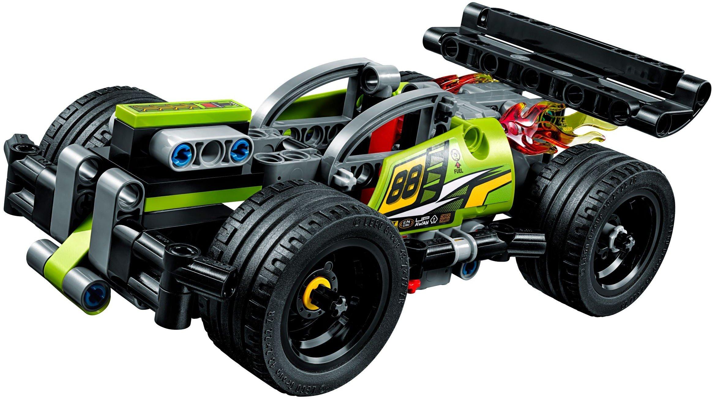 

LEGO Technic Clash Racer 42072 развивающая игрушка-конструктор для мальчиков