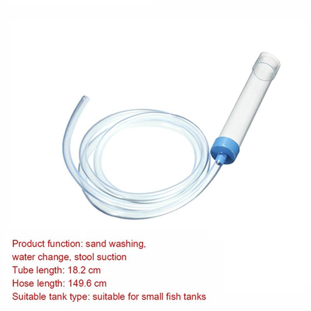 Gravel Aquatic Pet Supplies Pump Syphon Siphon Hose Vacuum Cleaning Cleaner Fish Tank Water Changer