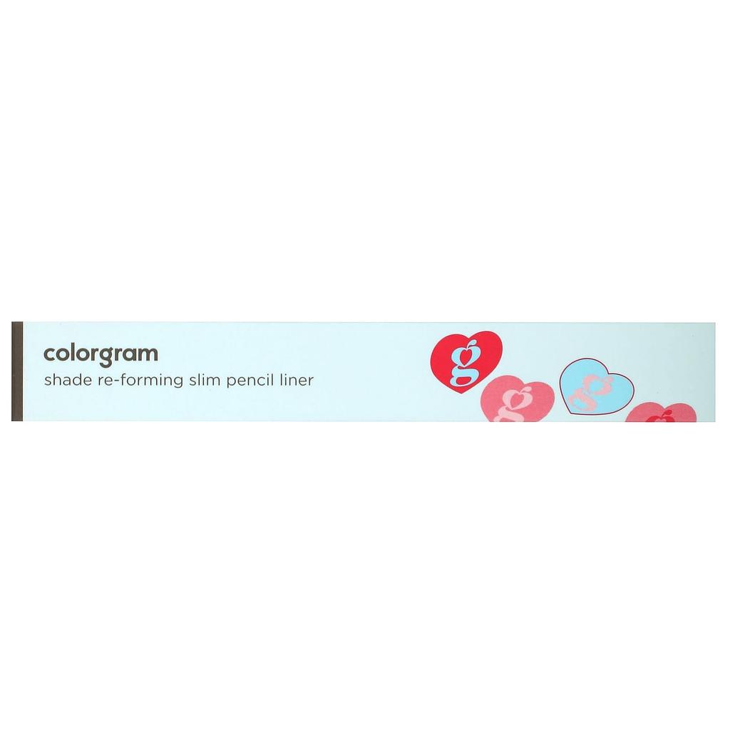 Colorgram Shade Reforming Slim Pencil Liner, 03 Cool Brown, 0.12 G (0.004 Oz)