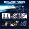 Car LED Headlamp  replacement Bulbs 20000LM High Lumens Canbus Error Free H7 Auto light bulbs 3570 CSP