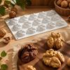 Modern Style Silicone Chocolate Mold for Pecan Nuts Food Grade with Artistic Mousse Cake Design for Elegant Desserts