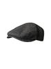 Gent Tweed Retro Big Size 60cm Newsboy Caps Men Autumn Woolen Striped Checkered Forward Hat Herringbone Flat Top Detective Beret