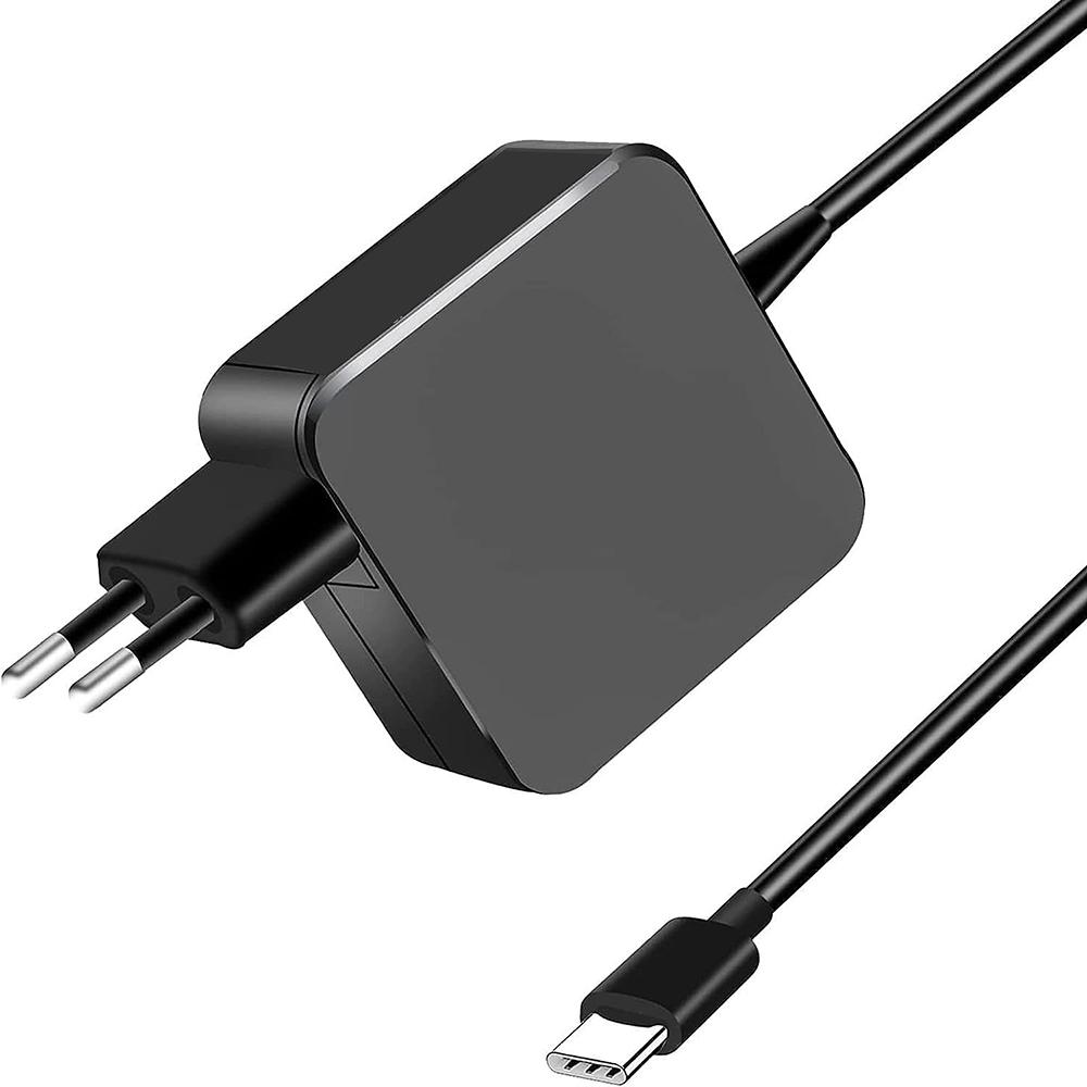 

65W USB C Адаптер живлення Type C PD Швидкий настінний зарядний пристрій для Mac Book Pro, Dell Latitude, Lenovo, Huawei Matebook, HP Ноутбуків