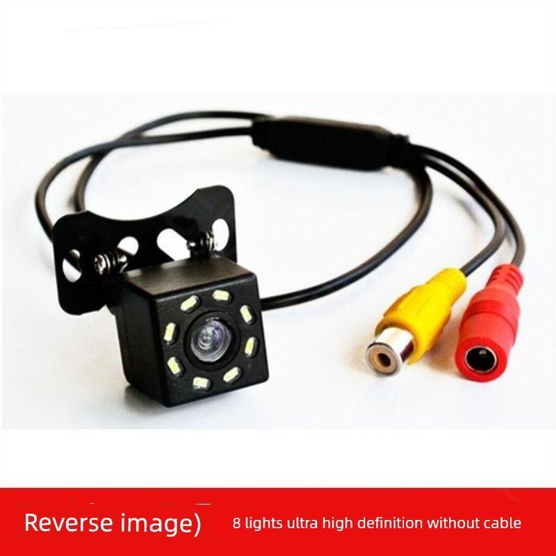 Reversing Camera, High-Definition Night Vision Driving Recorder, Car Rear View Camera, Universal Wide-Angle Image Camera Probe