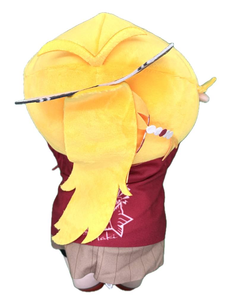 Tsurumaki Maki & Miyamai Moka Tenko BIG Plush Toy (approx. 25cm) (Tsurumaki Maki)