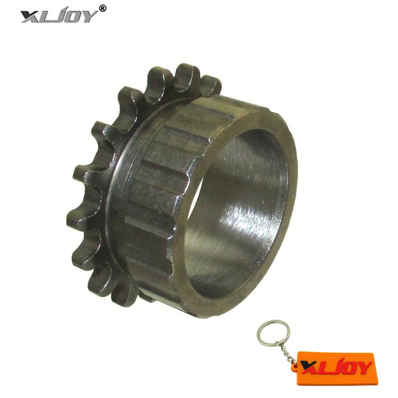 XLJOY Ведущая звездочка цепи сброса для двигателя Zongshen 190cc 212cc ZS1P62YML-2 Daytona Электростартер Anima 190FE