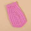Winter Warm Knitted Dog Sweater Turtleneck Pet Vest Soft Coat for Small Medium Dogs Chihuahua Yorkie Teddy