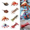 Life Like Animal Model Figure Toy Marine Animal Statue Crab Sealife Figurine Boutique Store Science Classroom Award Toy