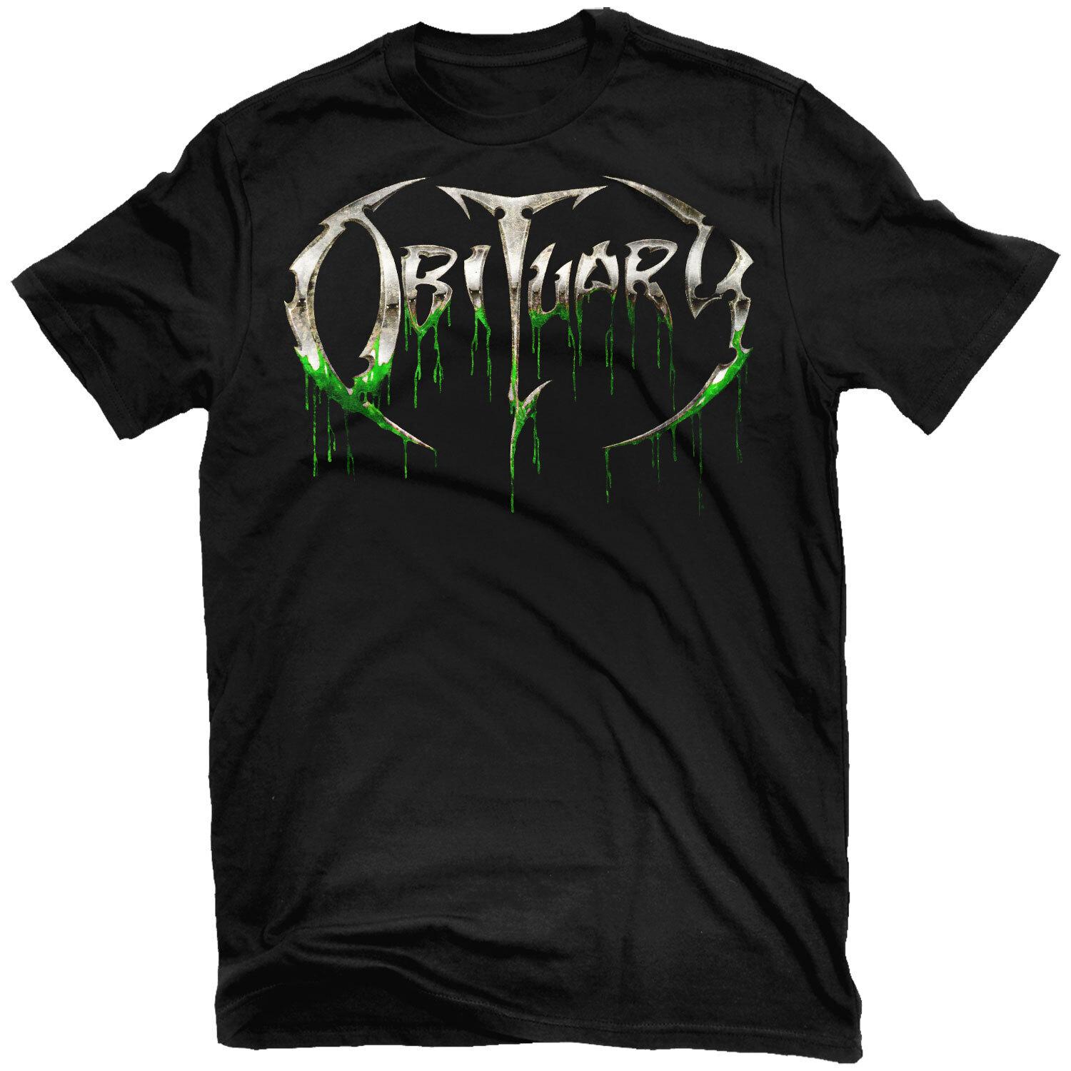

ОБИТУАР Медленно Мы Гниём Логотип Футболка НОВАЯ! Relapse Records TS4718 S