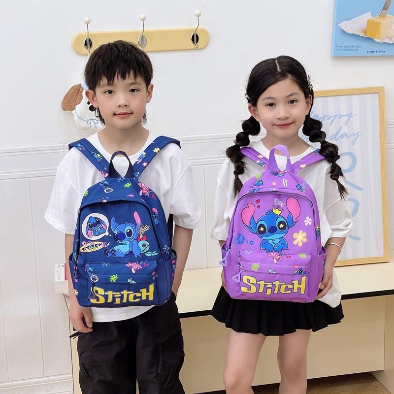 Angel Cute Lilo Beach Frog Cartoon Printed Children Backpack For Daily