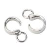 10pcs Bird Foot Ring Stainless Steel Outdoor Parrot Flying Accessory for Birds Training9#