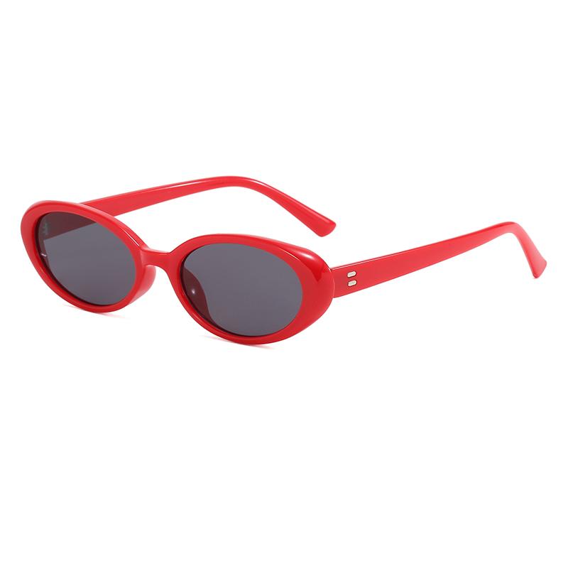 Small Oval Women's Sunglasses New Fashion Sun Glasses Female Retro Colorful Shade Eyeglasses UV400