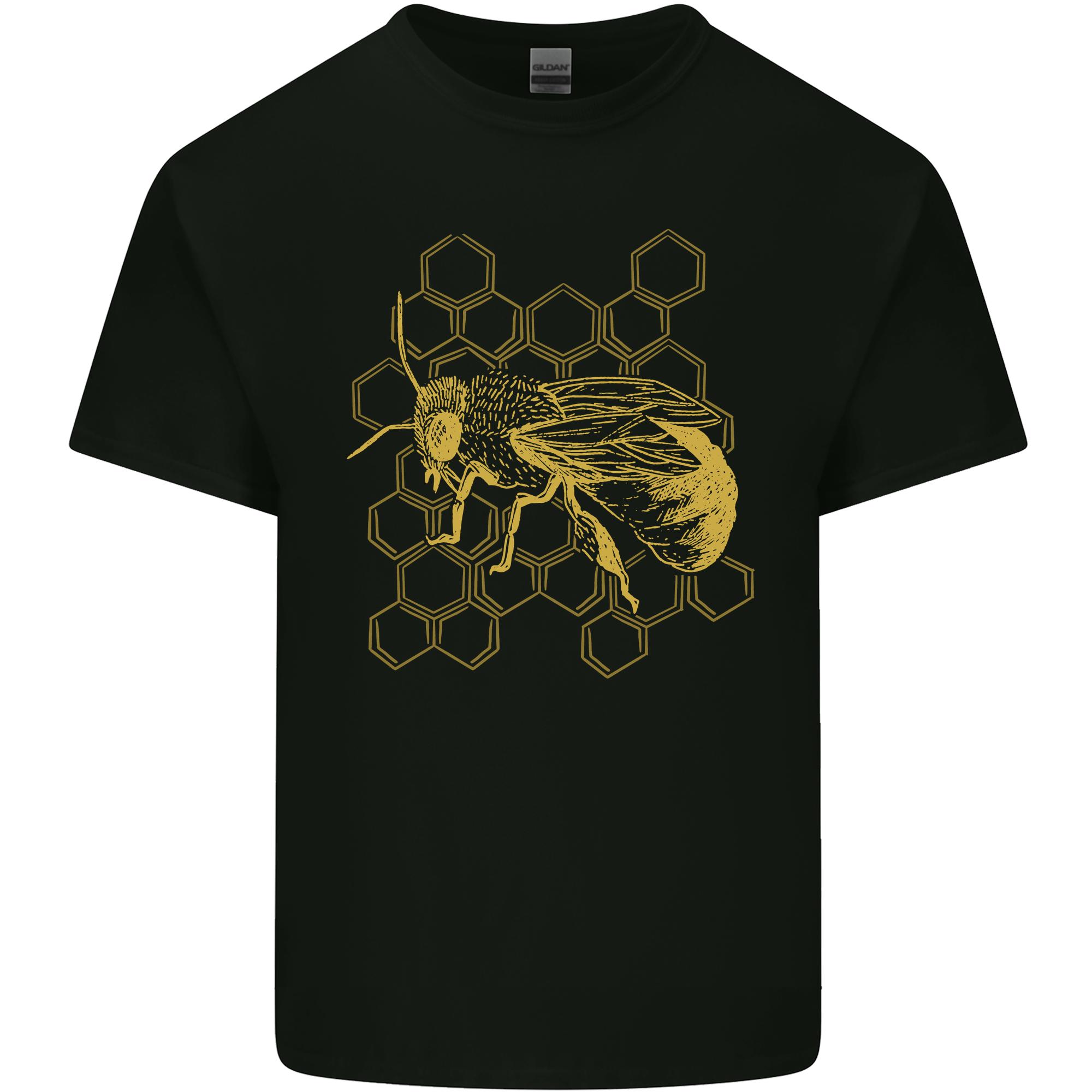 A Bee Design Unisexs Light Cotton Tshirt S