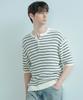 LOGSTORE Dant Henley Neck Short Sleeve Knit