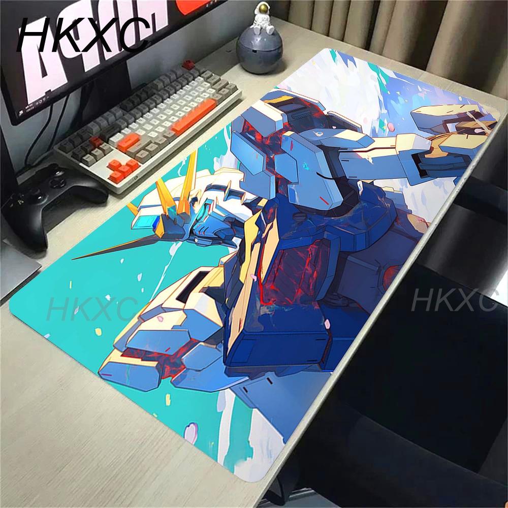 Anime Mouse Pads Gundam Computer Keyboard Mouse Pad Pc Gaming Accessories Table Mats XXL Gamer Carpet Desk Mat E-sports Mousepad