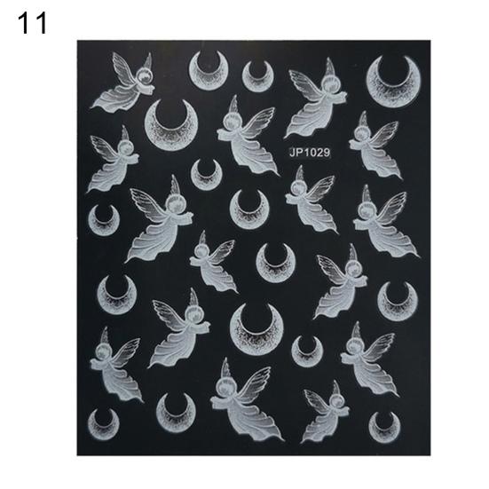 

Экологичные наклейки для ногтей, долговечные наклейки для дизайна ногтей, наклейки 11