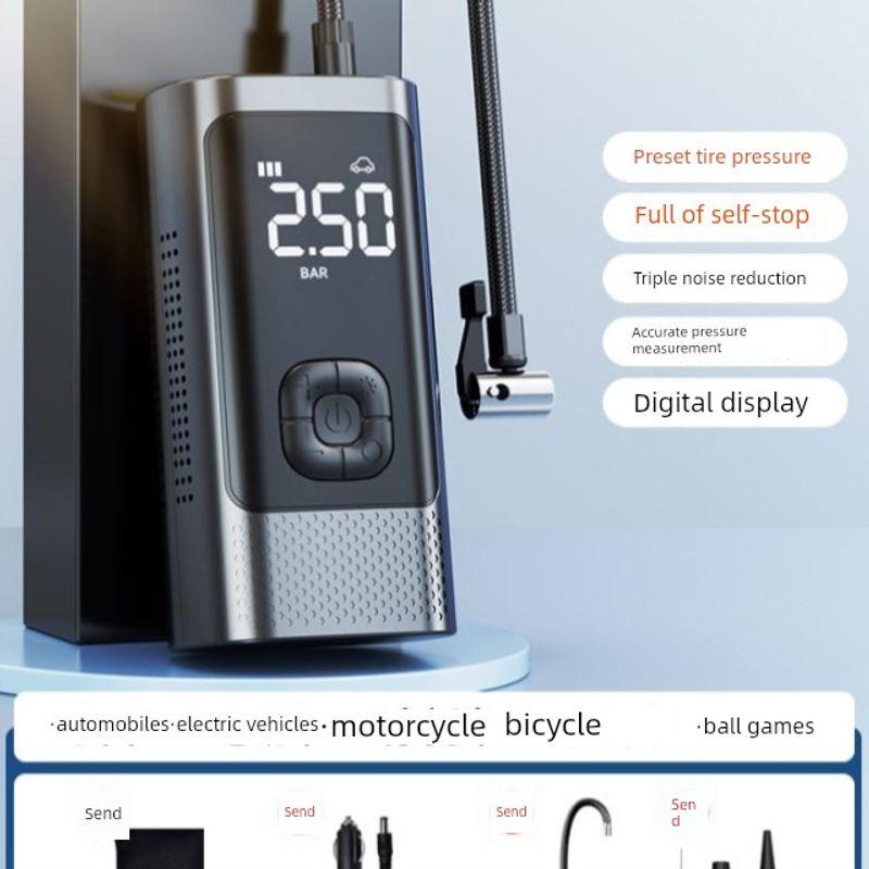 

Wireless Car Air Pump, Portable, Universal, Special Emergency Air Pump, High-Power Inflatable Electric Car Pump Specification: Czx11 Wired Version