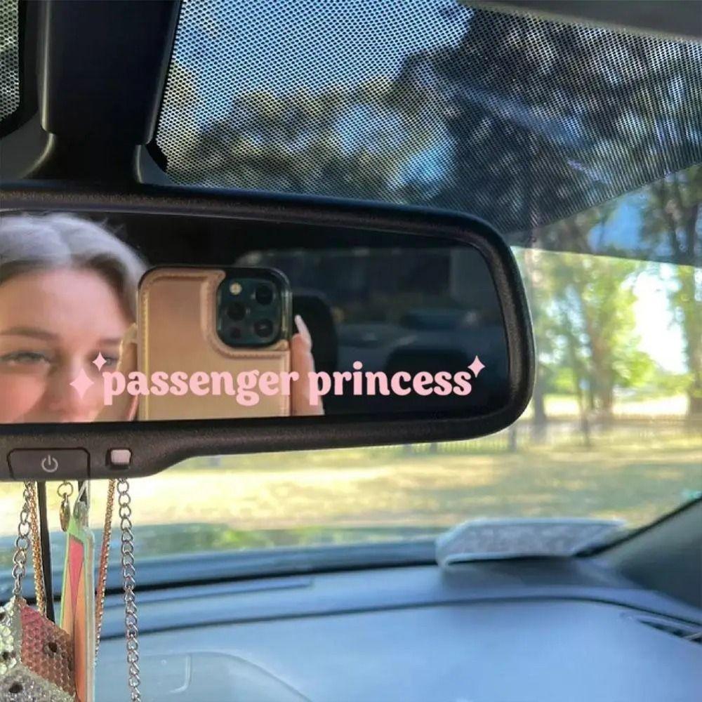 Reflexivní samolepka 'Princess' pro spolujezdce Dekorace zrcátka auta Pro auto/notebook/okno/motorku