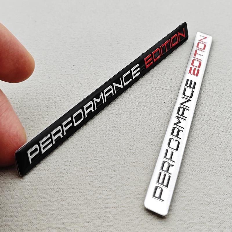 3D Aluminum Logo Performance Edition Motorcycle Badge Car Body Sticker Emblem Accessories