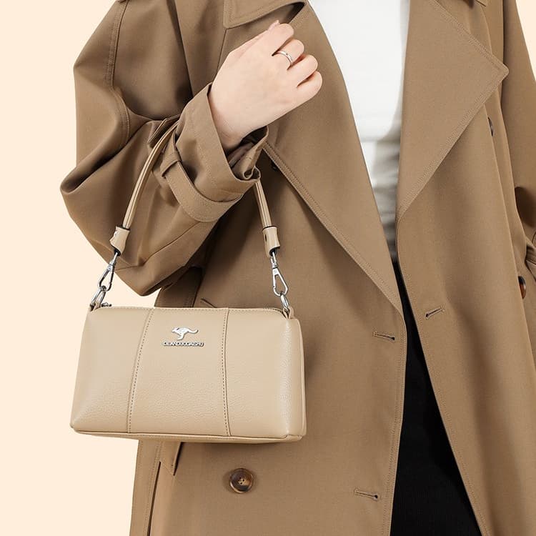 Lychee-Muster leichte Luxus-Umhängetasche Damen-Schultertasche