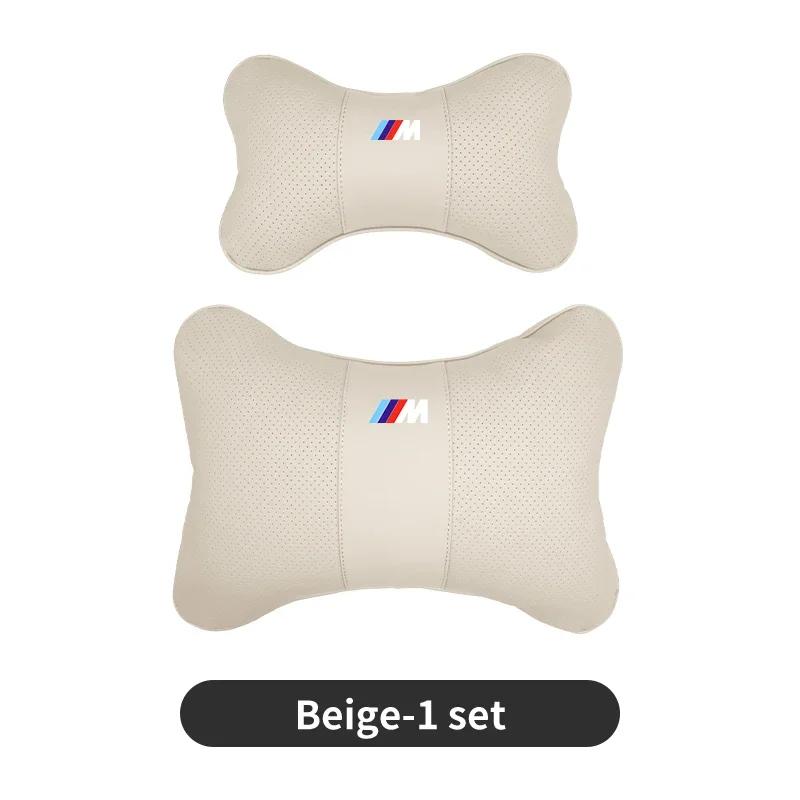 New Car Styling Headrest Lumbar Neck Pillow Waist Cushion Backrest For BMW M1 M2 M3 X3M X4M X5M X6M X1 X7 E30 E90 E84 E83 F