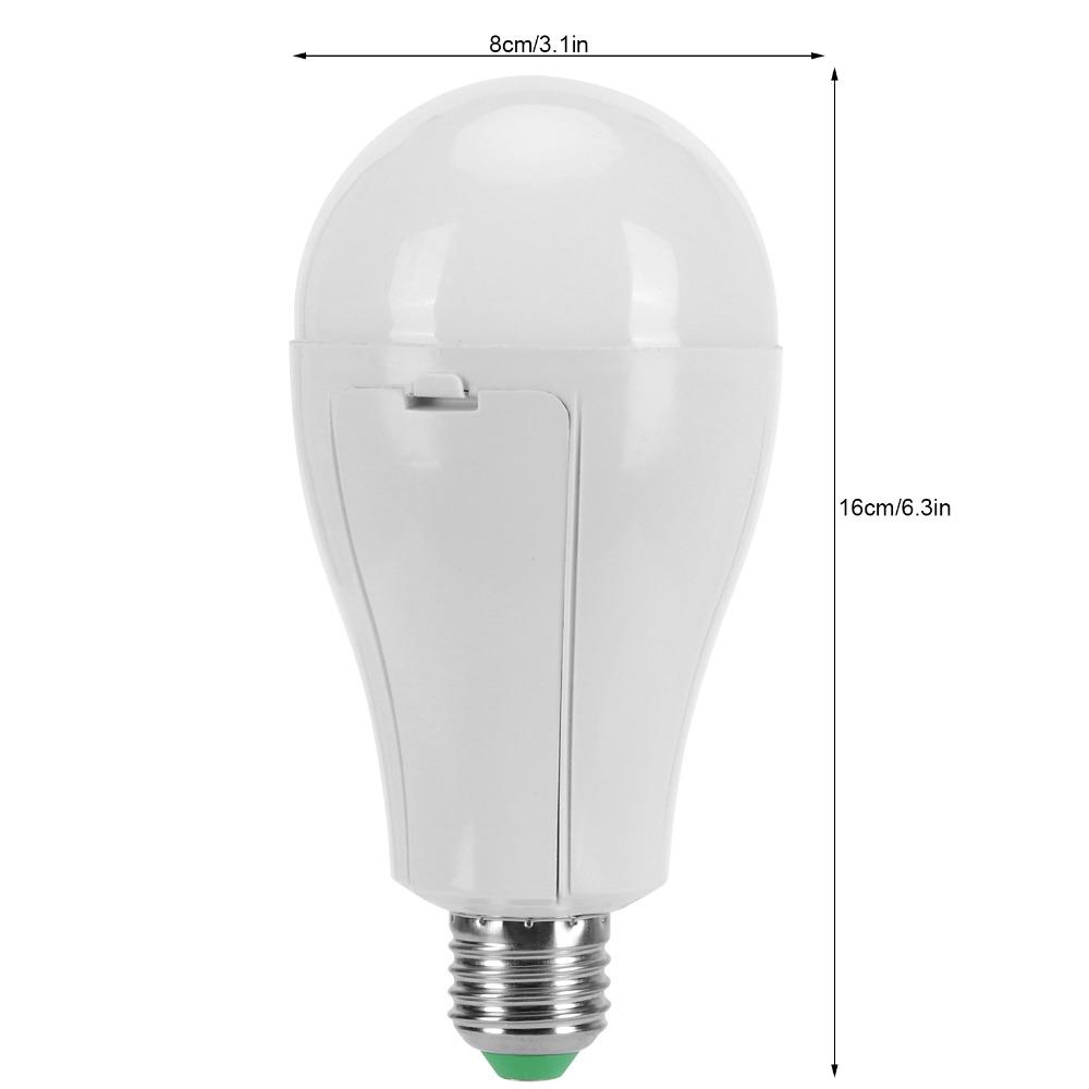 E27 LED Light Bulb CRI 80+ LED Camping Lamp Long Lasting Emergency Light  Indoor Backup Lighting