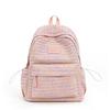 Schoolbag High-value Schoolbag Female College Student High School Junior High School Student Gentle and Versatile Simple Spring and Summer Backpack 