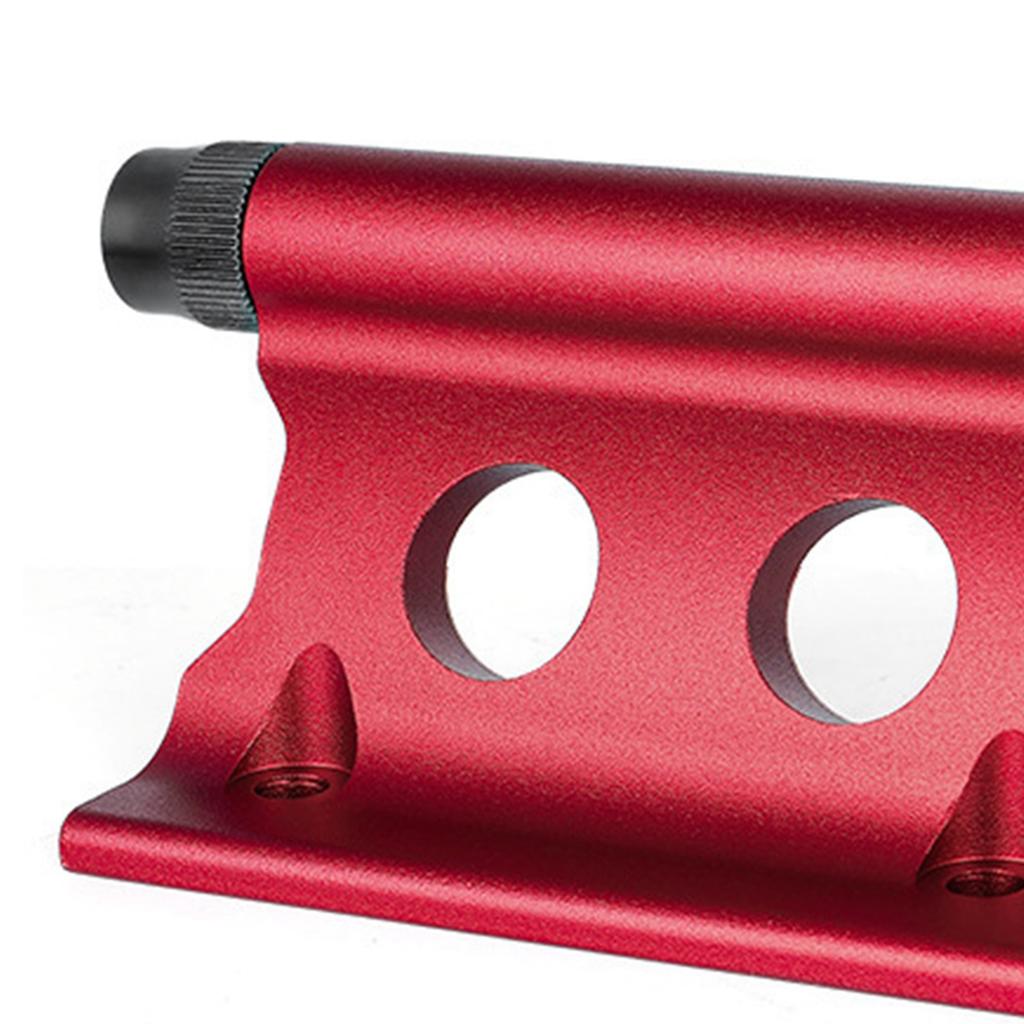 Bike Front Fork Mount Quick Release Aluminum Alloy Strong Bearing Car Roof Bike Block Fork Mount Red Free Size