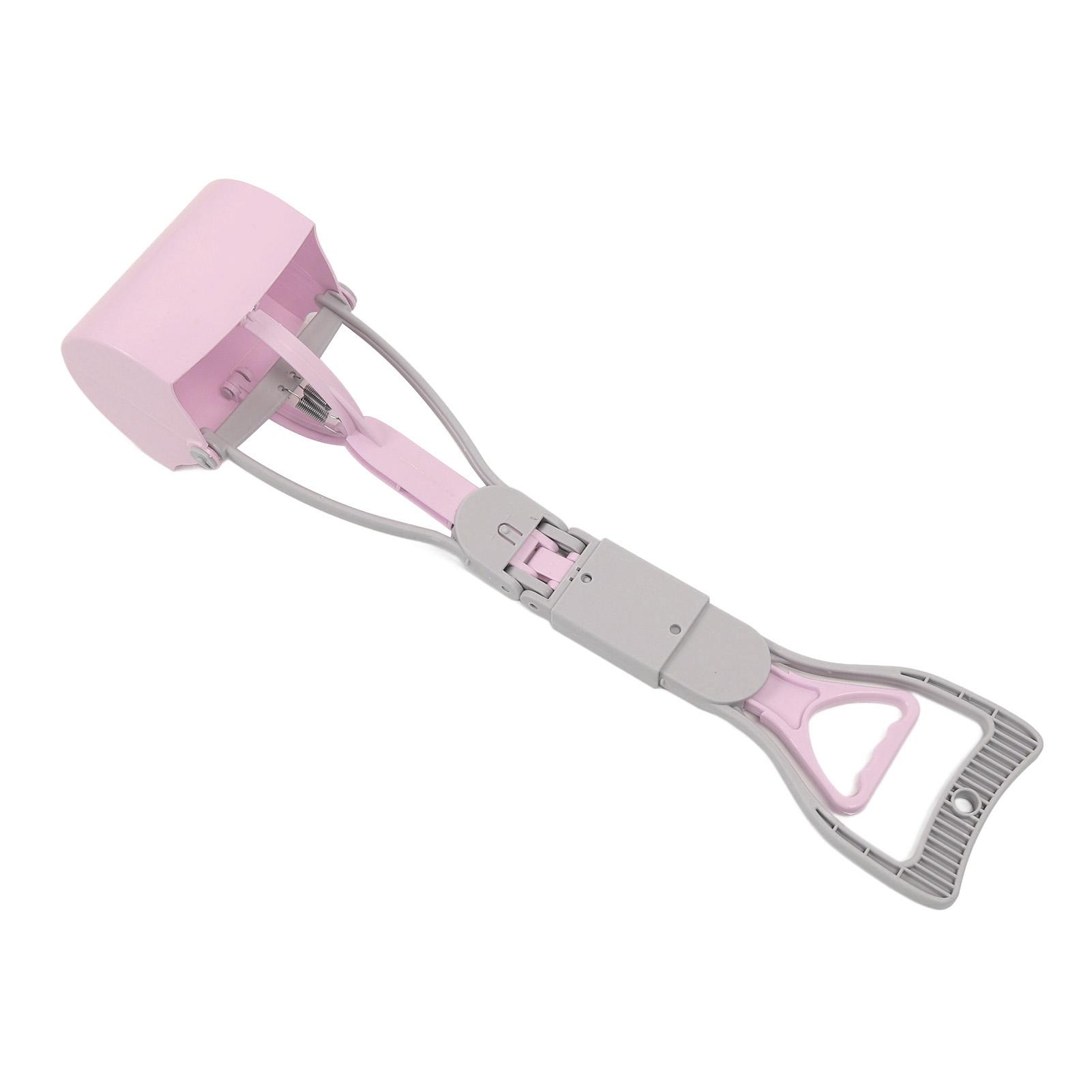 

Non Breakable Pet Pooper Scooper for Dogs Handle High Strength Spring Large Poop Picker Upper for Easy Grass Gravel Pick Up 59cm