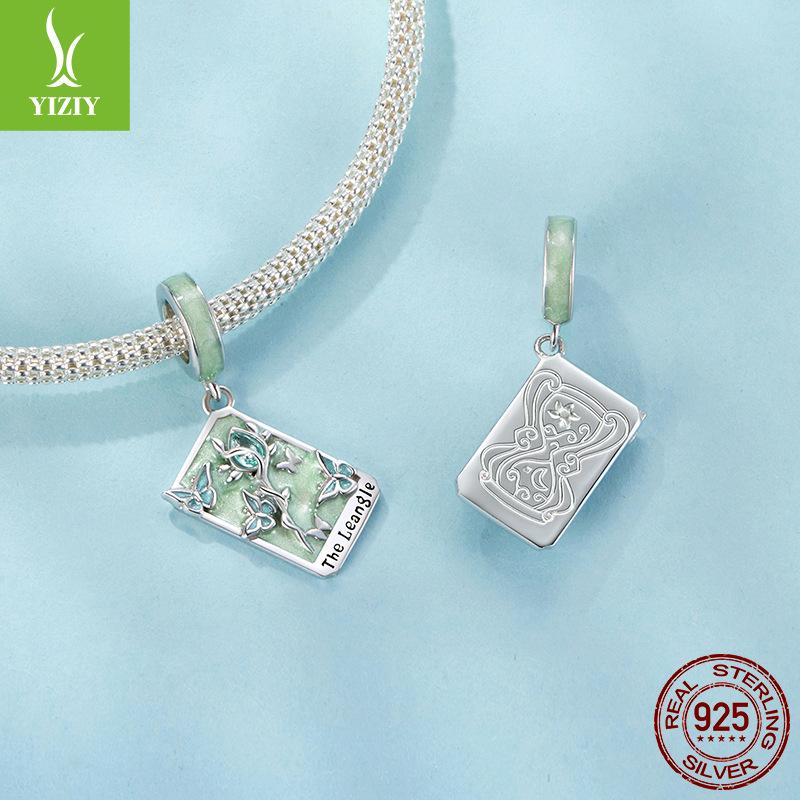 Explosive Tarot Scepter Diy Pendant Jewelry Accessories, Personalized S925 Sterling Silver Bracelet Beaded