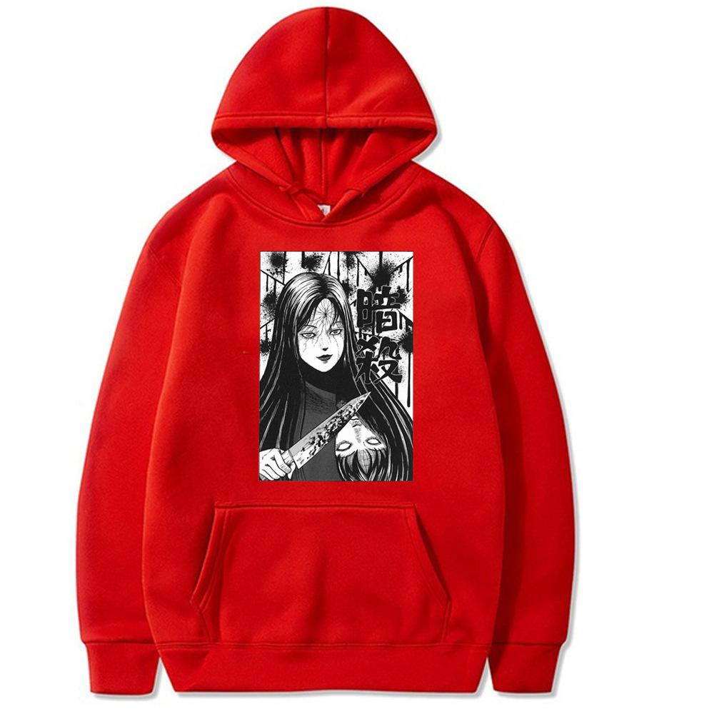 Japanese Comics Maruo Suehiro Hoodie Junji Ito Men's Hoodie Sweatshirt Men Women Fashion Design Pullover Fleece Hoodies