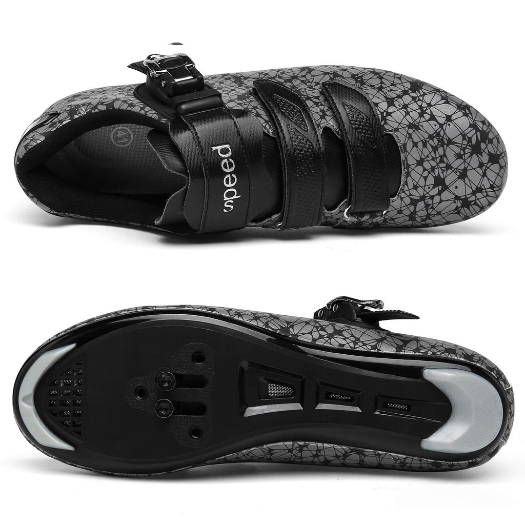 Radfahren SPD Radfahren Rennrad Kompatibel mit Fahrrad MTB Schnelle Bindung Cleat Set 203Weiß38 [SEROUNY] Schuhe, Schuhe, SPD/SPD-SL, Schuhe, Schnürsenkel,