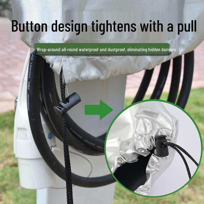 Premium Rainproof & Dustproof Cover for EV Charging Stations - Outdoor Waterproof Electrical Box Sleeve