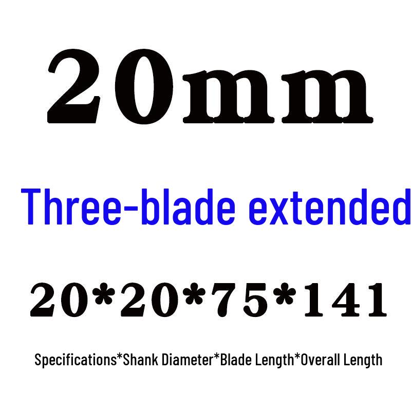 Yihai 3mm Keyway End Mill, 2 & 4 Flutes, HSS 8mm, High-Speed Steel
