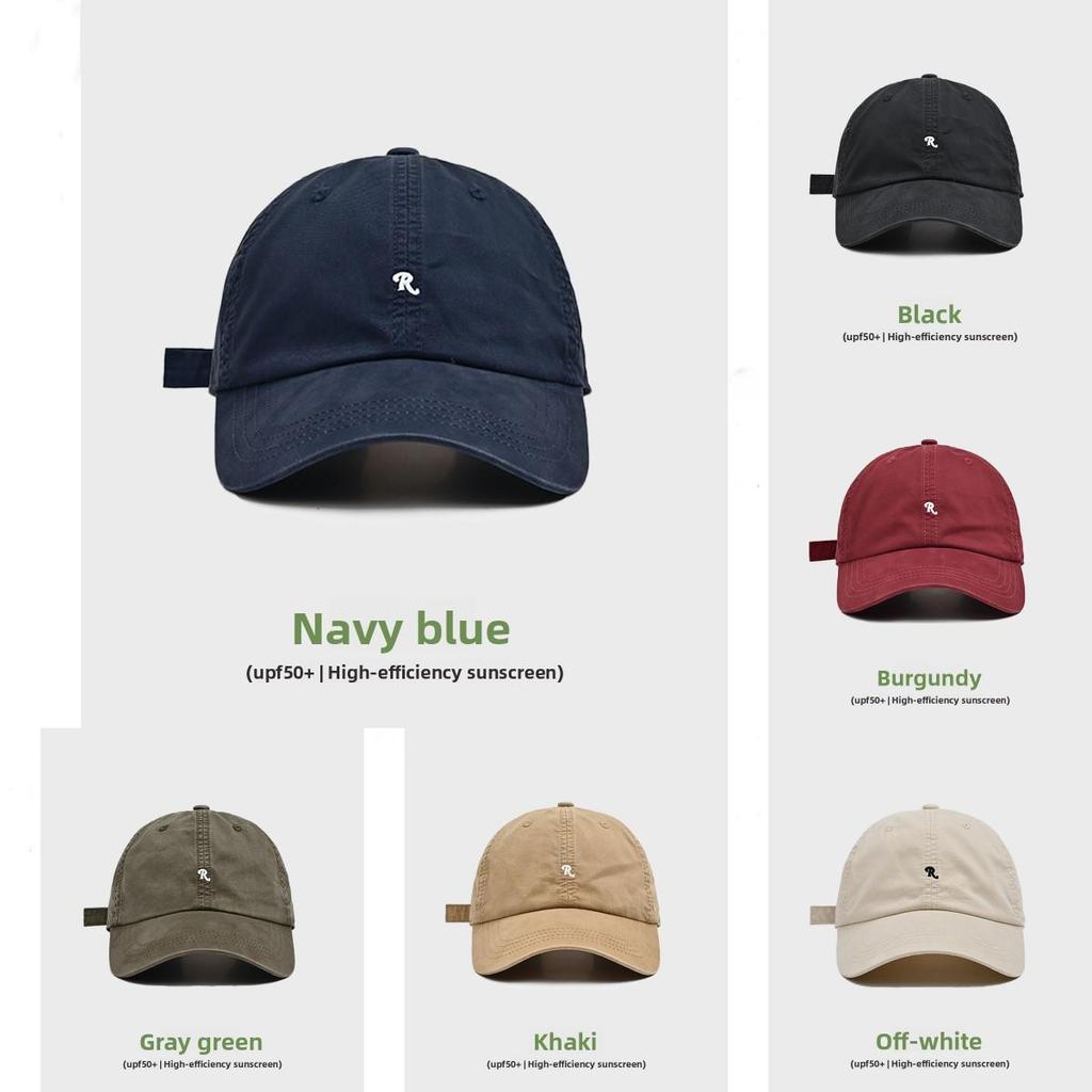 Baseball Cap For Women Men With Embroidered Sunshade Adjustable Cotton Summer Casual Style