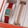 New Small Dial Silver Small Steel Belt Five-Piece Set Women'S Jewelry Five-Piece Set