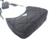 Prada 1BC151 Shoulder Bag Black Nylon Women