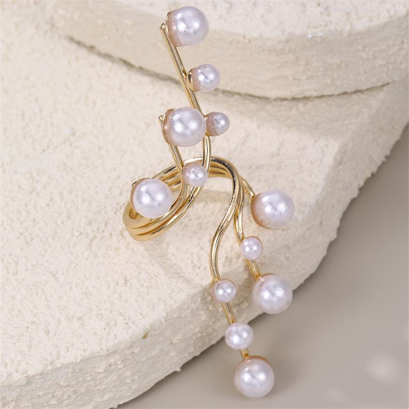 New Imitation Zircon Bracelets For Women Accessories Fashion Metal Geometry Cuff Bangles Statement Zircon Gift