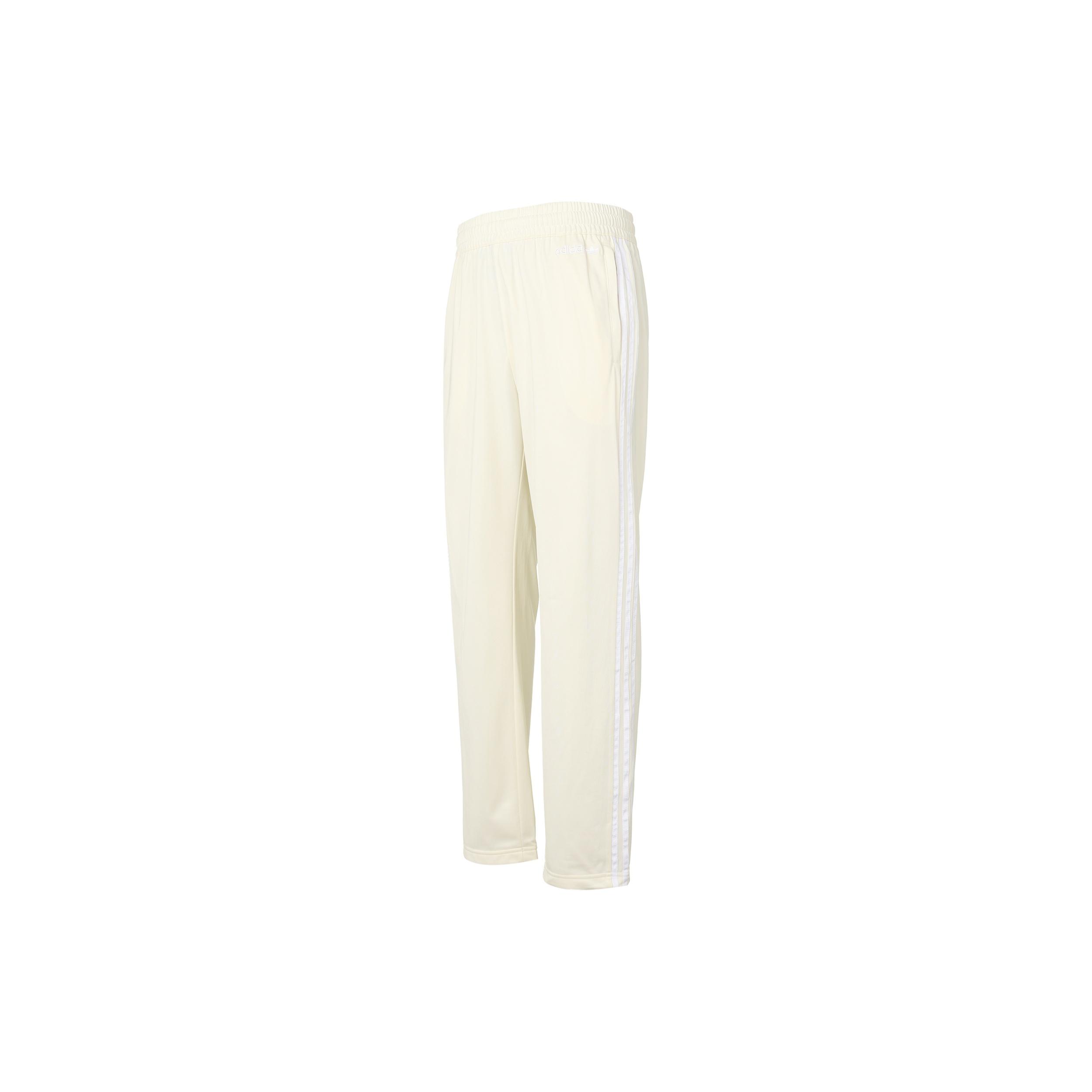 Men s adidas originals Solid Color Stripe Straight Casual Pants/Trousers Gray White HR7901 XL