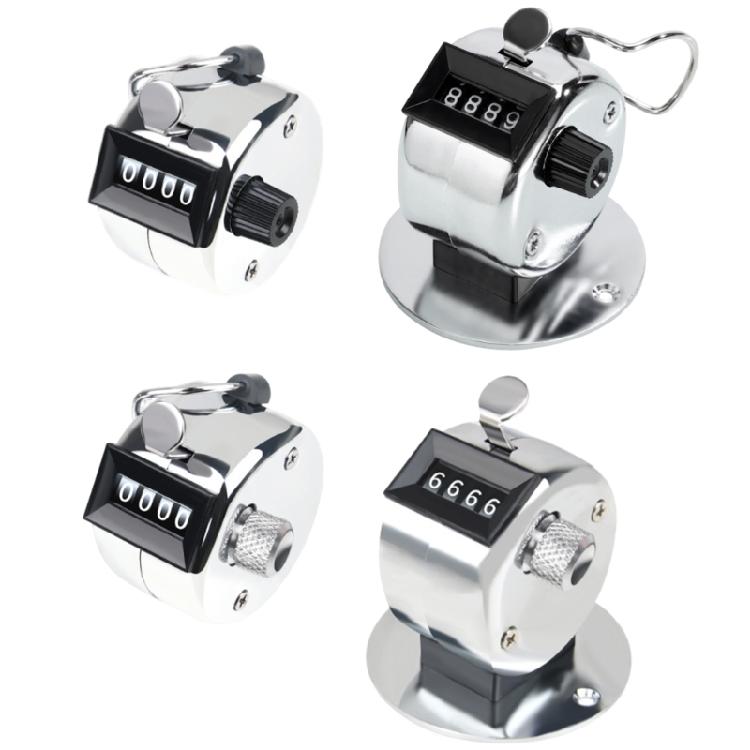 Easy Carry Manual Tallying Counter Metal Construction For coachhouse Inventory Management Sports Event