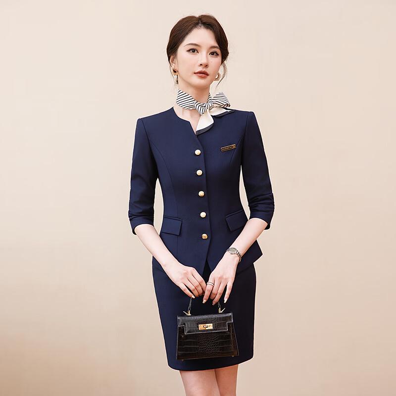Troloman Women's Professional Business Suit Set